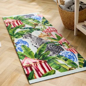 Studio  Lux Leopard | 67 cm x 150 cm Mats and Runners UK Mainland Free Shipping