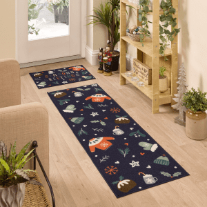 Season’s Greetings | Mat & Runner Set Mats and Runners UK Mainland Free Shipping