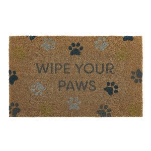 Door Mat Coir – Wipe Your Paws Doormats | Runners UK Mainland Free Shipping