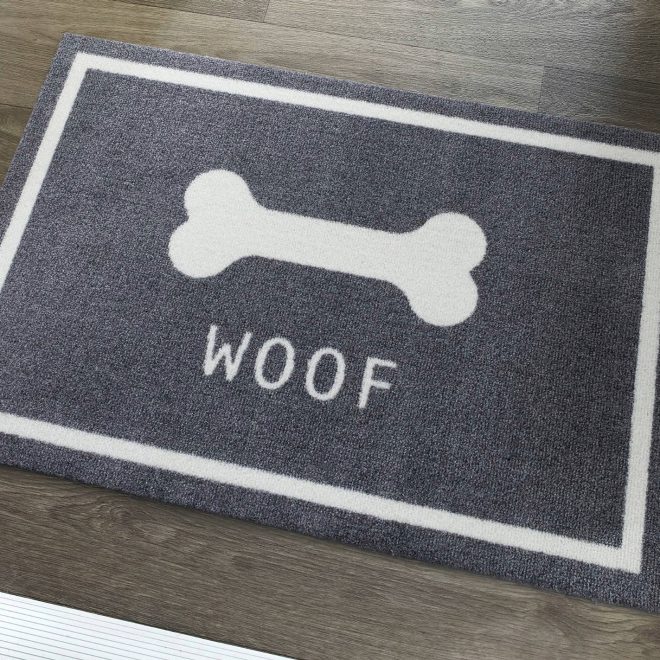 Patterned Woof Doormat Howler & Scratch | Pet Mats UK Mainland Free Shipping