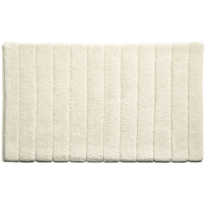 Bamboo Stripe | Cream Bath Mat Bathroom Mats | Sets UK Mainland Free Shipping