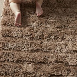 Bamboo Stripe – Latte Bath Mat Bathroom Mats | Sets UK Mainland Free Shipping