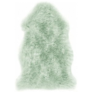 Sheepskin Rug Mint Green Sheepskin Rugs UK Mainland Free Shipping