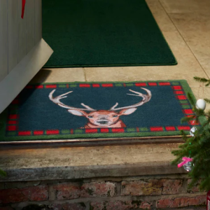 Tartan Stag Doormat Doormats | Runners UK Mainland Free Shipping