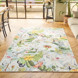 Eco-Washable | Butterfly Blooms Eco-Washable Rugs UK Mainland Free Shipping