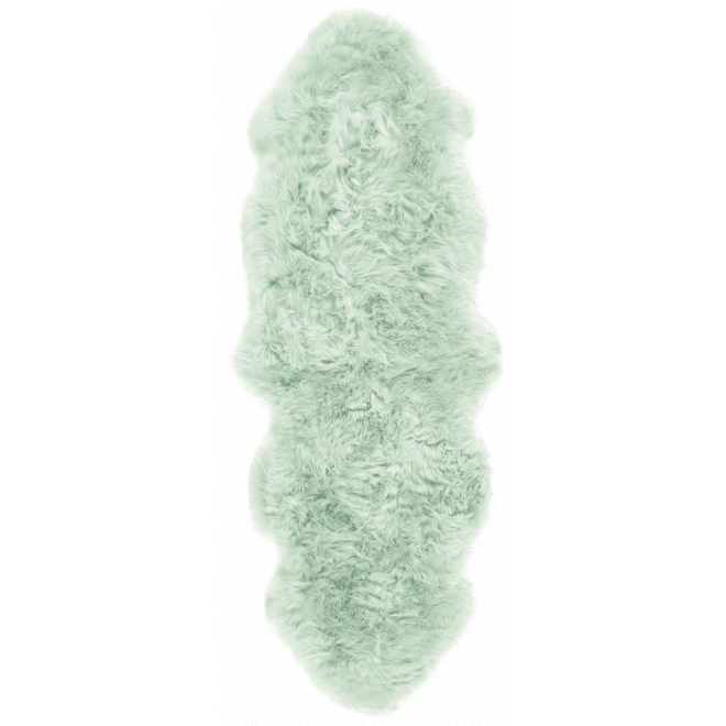 Sheepskin Rug Mint Green Sheepskin Rugs UK Mainland Free Shipping