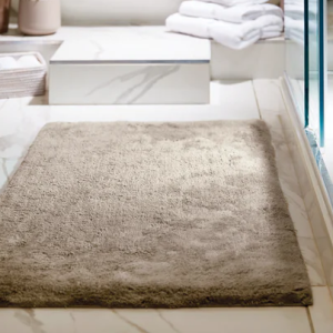 Bamboo Plain – Latte Bath Mat Bathroom Mats | Sets UK Mainland Free Shipping