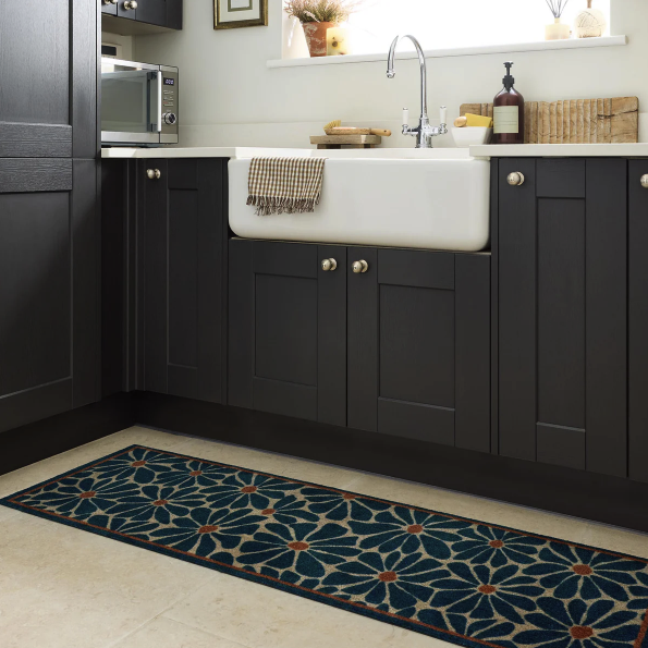 Nylon Indoor | Boho Floral Mats and Runners UK Mainland Free Shipping