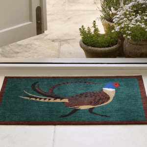 Pheasant Green Doormat Mats and Runners UK Mainland Free Shipping