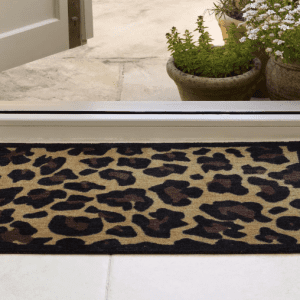 Leopard Border Mats and Runners UK Mainland Free Shipping