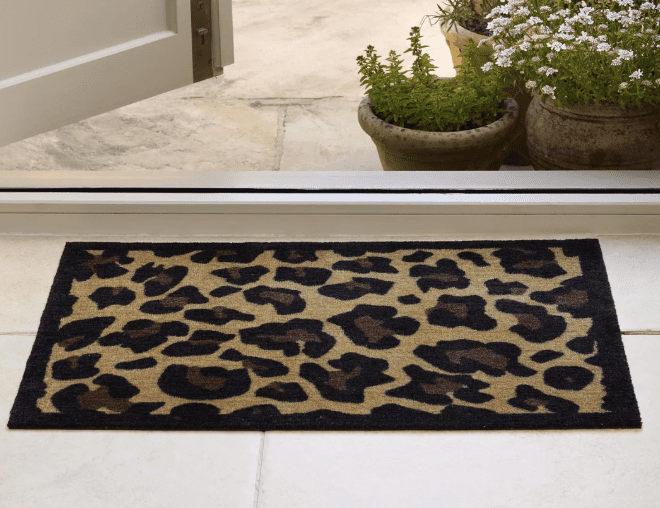 Leopard Border Mats and Runners UK Mainland Free Shipping
