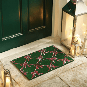 Coir Festive Bows | Doormat Mats and Runners UK Mainland Free Shipping