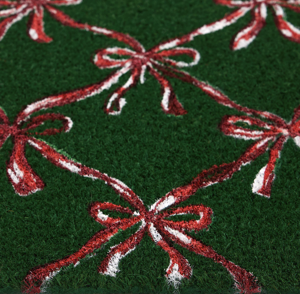 Coir Festive Bows | Doormat Mats and Runners UK Mainland Free Shipping